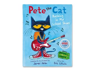 Pete the Cat® Rocking in My School Shoes Hardcover Book at Lakeshore