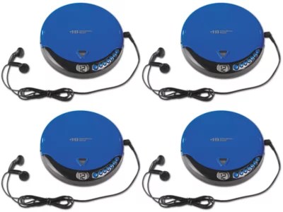 Personal CD Player - Set of 4 at Lakeshore Learning