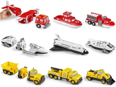 Mix & Match Vehicles Complete Set at Lakeshore Learning