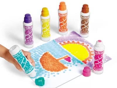 Pastel Mini Dot Art Painters Set of 6 at Lakeshore Learning