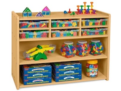 HeavyDuty Shelves & Trays Storage Unit at Lakeshore Learning