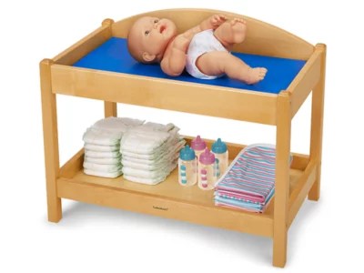 Lakeshore Hardwood Doll Changing Table at Lakeshore Learning