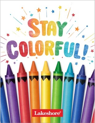 Stay Colorful! EGift Card at Lakeshore Learning