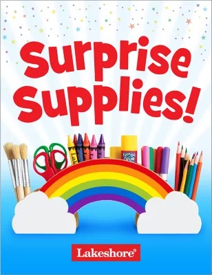 Surprise Supplies! EGift Card at Lakeshore Learning