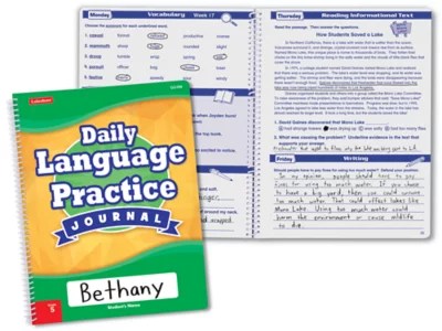Daily Language Practice Journal Gr. 5 at Lakeshore Learning