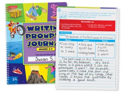 Writing Prompts Journal Gr. 34 at Lakeshore Learning