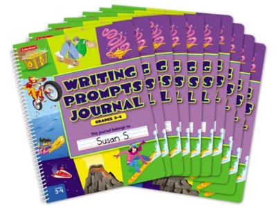 Writing Prompts Journal Gr. 34 Set of 10 at Lakeshore Learning