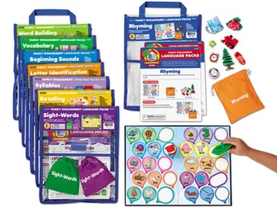 Family Engagement Language Packs PreschoolKindergarten Complete