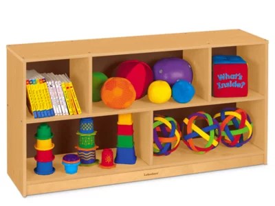 Classic Birch Toddler Storage Unit at Lakeshore Learning
