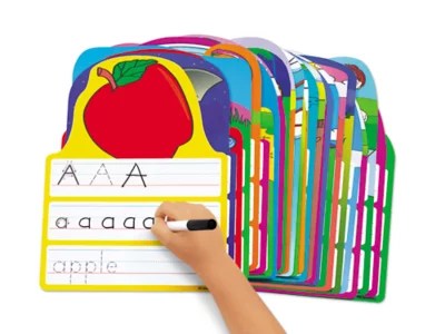 Learning & School flash cards formations Uppercase Cursive Little