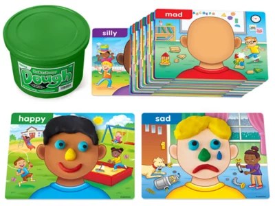 Feelings & Emotions Dough Mats at Lakeshore Learning