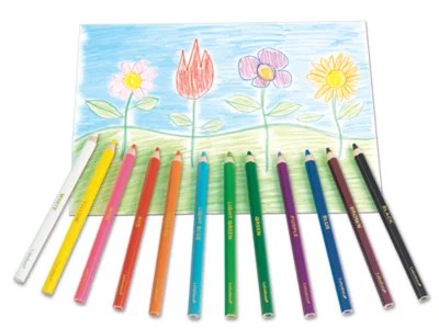 Lakeshore Jumbo Colored Pencils Set of 12 at Lakeshore Learning