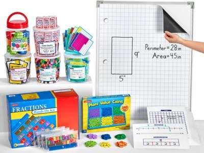 HandsOn Math Manipulative Bundle Gr. 35 at Lakeshore Learning