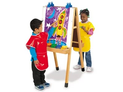 Lakeshore HeavyDuty Hardwood Easel at Lakeshore Learning