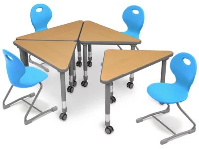 FlexSpace Blue Ergo Chair SmallGroup Zone at Lakeshore Learning