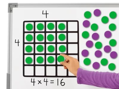 Jumbo Magnetic Multiplication Arrays - Set Of 4 At Lakeshore Learning