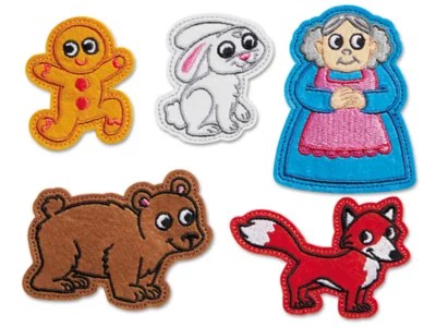 Gingerbread Man Storytelling Puppets at Lakeshore Learning