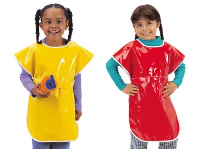 HeavyDuty Adjustable Vinyl Paint Apron at Lakeshore Learning