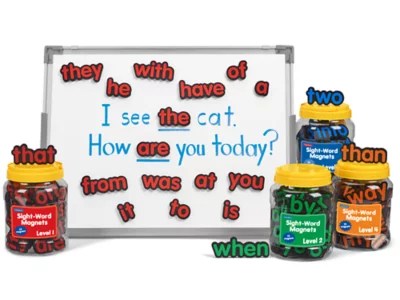 Sight-Word Magnets - Complete Set At Lakeshore Learning