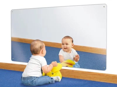 Small Safety Wall Mirror (2' x 2') at Lakeshore Learning
