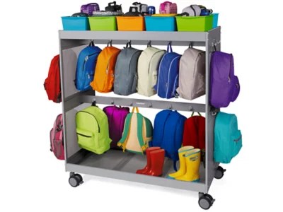 FlexSpace Student Storage Backpack Cart at Lakeshore Learning