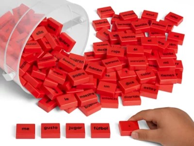 Tub O’ Spanish Words Set 1 at Lakeshore Learning