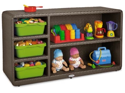 Outdoor Cubbies & Shelves Storage Unit at Lakeshore Learning