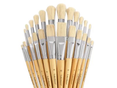 Economy Paintbrush Assortment Set of 24 at Lakeshore Learning
