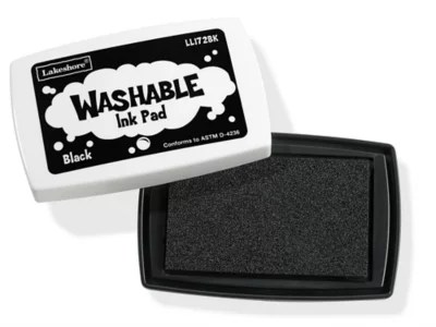 Lakeshore Washable Ink Pad Black at Lakeshore Learning