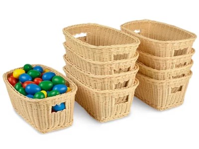 DishwasherSafe Baskets Set of 9 at Lakeshore Learning