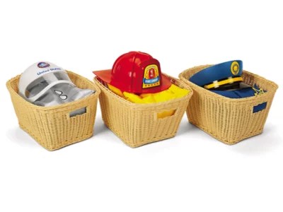 DishwasherSafe Plastic Baskets Set of 3 at Lakeshore Learning
