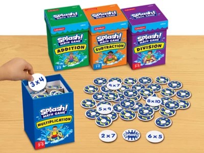 Splash! Math Games Complete Set at Lakeshore Learning