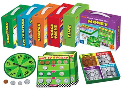 Grab & Play Math Games Gr. 12 Complete Set at Lakeshore Learning