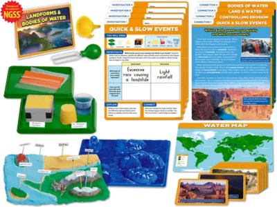 Meet the Standards Landforms & Erosion Kit Gr. 2 at Lakeshore Learning