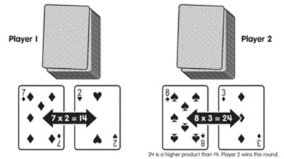 Multiplication War | Free Game Instructions | Lakeshore®