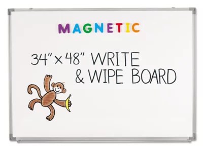 Write & Wipe Board 34" x 48" at Lakeshore Learning