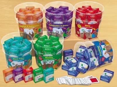 Building Math Skills Practice Cards Complete Set at Lakeshore Learning