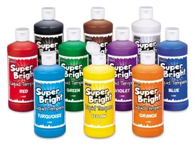 Superbright Liquid Tempera Paint Pint at Lakeshore Learning