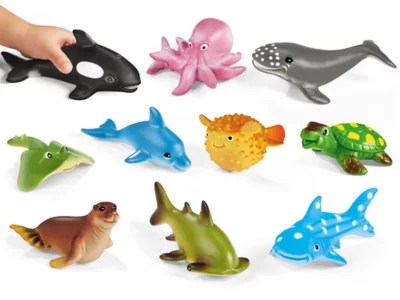 Soft & Squeezy Ocean Animals at Lakeshore Learning