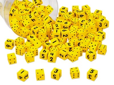 Foam Number Dice at Lakeshore Learning