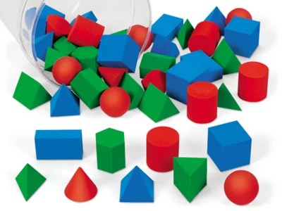 Geometric Foam Shapes at Lakeshore Learning