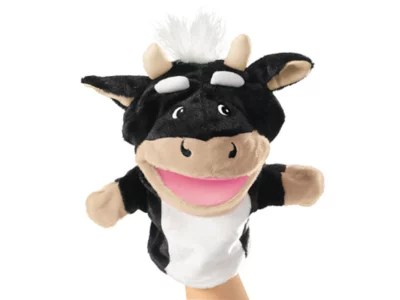 Big Mouth Cow Puppet at Lakeshore Learning