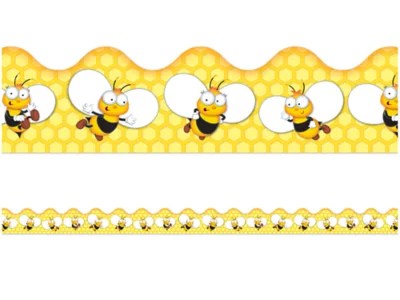 Buzzworthy Bees Scalloped Border at Lakeshore Learning