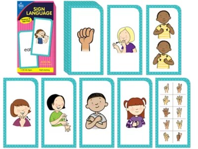 Sign Language Flash Cards at Lakeshore Learning