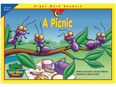 A Picnic: Sight-Word Reader - Level A At Lakeshore Learning