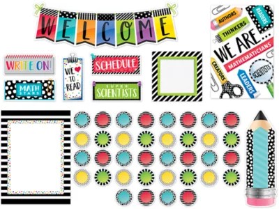 Bold & Bright Bulletin Board Set at Lakeshore Learning