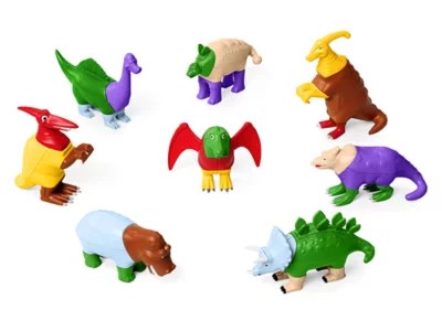 Mix & Match Mini Dinosaurs at Lakeshore Learning