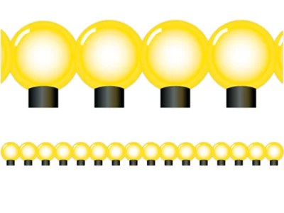 Jumbo Light Bulb Border at Lakeshore Learning