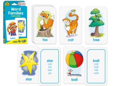 Word Families Flash Cards at Lakeshore Learning