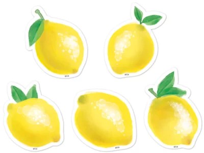 Lemon Zest Mini Accents at Lakeshore Learning
